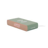 Budík Retro Flat LED Karlsson KA6039GR, 8cm